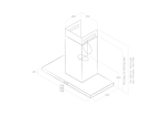 máy hút mùi  ELICA THIN IX/A/120 PRF0144972	