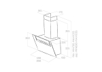 MÁY HÚT MÙI ÁP TƯỜNG ELICA SHEEN-S BL/A/90 - PRF0166929	