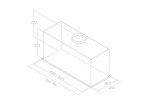 MÁY HÚT MÙI ÂM TỦ ELICA LANE MBL/A/72 - PRF0165834