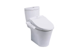 Bàn cầu hai khối kèm nắp rửa điện tử TOTO WASHLET CS819DSW7