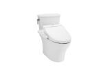 Bàn cầu hai khối kèm nắp rửa điện tử TOTO WASHLET CS986GW7