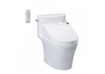 Bàn cầu một khối kèm nắp rửa điện tử TOTO WASHLET MS887RW6