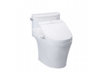 Bàn cầu một khối kèm nắp rửa điện tử TOTO WASHLET MS887RW7