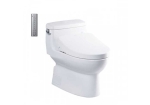 Bàn cầu một khối kèm nắp rửa điện tử TOTO WASHLET MS884W11