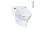 Bàn cầu một khối kèm nắp rửa điện tử TOTO WASHLET MS904W6