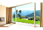 Cửa đi lùa nhôm kính Nhật Bản Hondalex 4 cánh hệ 60