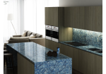 Đá nhân tạo Vicostone White Thunder Blue BQ8786