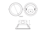 Đèn LED Downlight Panasonic NDL056