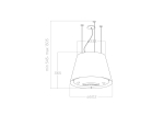 Máy hút mùi đảo đèn EASY UX BL/F/50 PRF0120352A	