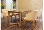Ghế ăn Curved có tay