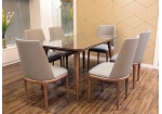 Ghế ăn Curved không tay