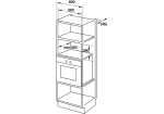 Lò vi sóng âm tủ Hafele HM-B38B 32L