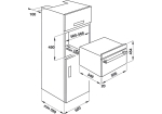 Lò vi sóng kết hợp nướng âm tủ Hafele HO-KT45B