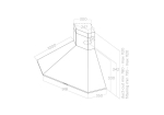 MÁY HÚT MÙI ÁP TƯỜNG ACUTA BL/F/100 PRF0127462A	
