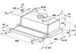 Máy hút mùi âm tủ Hafele HH-S70A