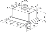 Máy hút mùi âm tủ Hafele HH-SG70A