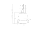 Máy út mùi đảo đèn ELICA SUMMILUX CAST IRON/F/50 PRF0176167	