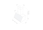 MAÝ HÚT MÙI ÁP TƯỜNG PRO EUROPA IX/A/150 PRF0051796A