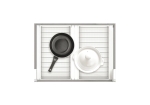 Rỗ Dining Agent ngăn kéo dưới Hafele