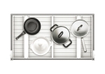 Rỗ Dining Agent ngăn kéo dưới Hafele