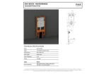 Bàn cầu treo tường RAK-METROPOLITAN MP13AWHA +  Két nước âm tường NEOFS04RAK8C