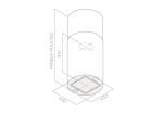 máy hút mùi đảo ELICA TUBE ISLAND IX/A/43 - PRF0009572	