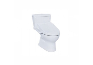 Bàn cầu hai khối kèm nắp rửa điện tử TOTO WASHLET CS300DRW7