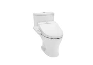 Bàn cầu hai khối kèm nắp rửa điện tử TOTO WASHLET CS735DW7