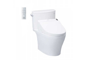 Bàn cầu hai khối kèm nắp rửa điện tử TOTO WASHLET CS767W6-TCF6531Z 