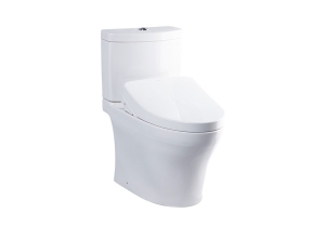 Bàn cầu hai khối kèm nắp rửa điện tử TOTO WASHLET CS769DRW11