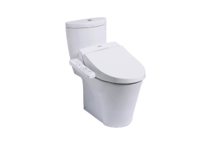 Bàn cầu hai khối kèm nắp rửa điện tử TOTO WASHLET CS819DSW7