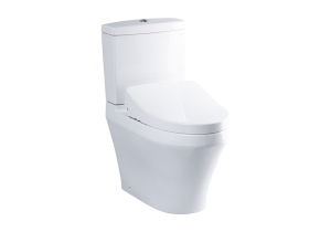 Bàn cầu hai khối kèm nắp rửa điện tử TOTO WASHLET CS945DNW11