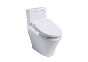 Bàn cầu hai khối kèm nắp rửa điện tử TOTO WASHLET CS945DNW7