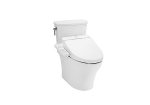 Bàn cầu hai khối kèm nắp rửa điện tử TOTO WASHLET CS986GW7