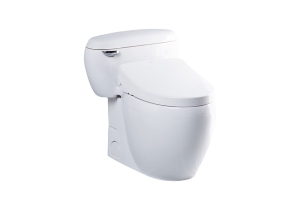 Bàn cầu một khối kèm nắp rửa điện tử TOTO WASHLET MS366W11
