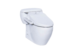 Bàn cầu một khối kèm nắp rửa điện tử TOTO WASHLET MS366W7