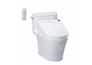 Bàn cầu một khối kèm nắp rửa điện tử TOTO WASHLET MS887RW6