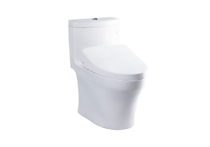 Bàn cầu một khối kèm nắp rửa điện tử TOTO WASHLET MS889DRW11
