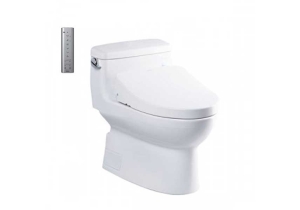 Bàn cầu một khối kèm nắp rửa điện tử TOTO WASHLET MS884W11