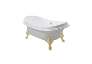 Bồn tắm đặt sàn gang tráng men TOTO FBY1756PTGE#W