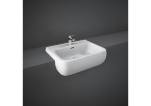 Chậu bán âm bàn, có lỗ thoát tràn RAK-METROPOLITAN MP0901AWHA