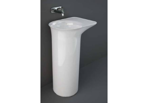 Chậu đặt sàn đúc nguyên khối không có lỗ thoát tràn VALFS5300AWHA +  RAK-DES BOTTLE TRAP BTRFSPPR001