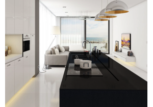 Đá nhân tạo Vicostone Majestic Black BQ9611