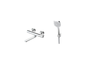 Vòi gắn tường nóng lạnh TOTO TBV03427V/TBW02005A