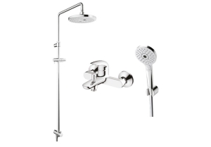 Vòi sen đứng nóng lạnh TOTO TBW01002B1/TBS03302V/TBW01010A