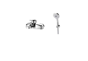 Vòi sen gắn tường nóng lạnh TOTO TBG09302V/TBW01010A