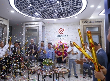 Lãnh đạo Duy Phúc dự Khai trương cửa hàng nhôm kính Nhật Bản Hondalex Long Vân
